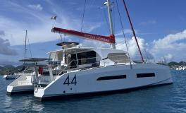 Aventura STGI Marine Aventura 44 : At anchor in Martinique