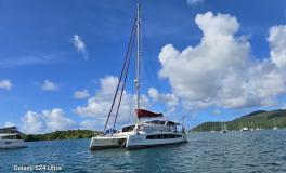 Cata Thaï Grand-voyage 44 : At anchor in Martinique