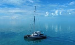 Swiss cat yachts S2C-55 : At anchor in Caribbean