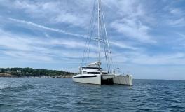 Swiss cat yachts S2C-55 : At anchor in Caribbean