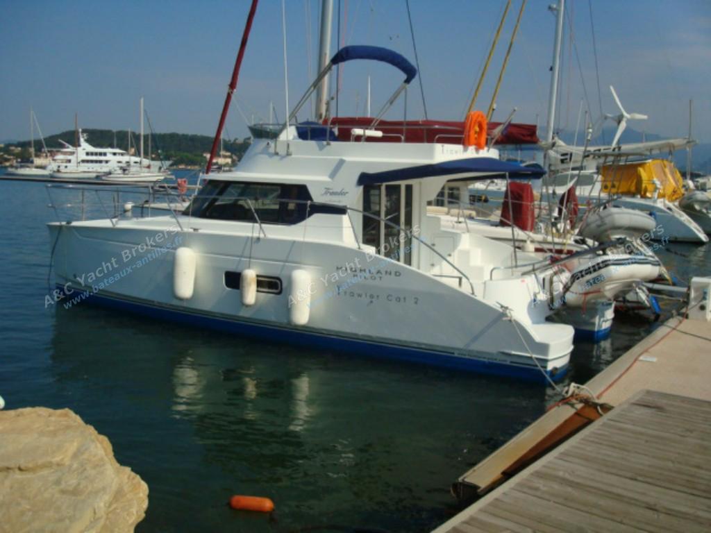 trawler highland 35 power catamaran