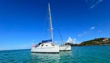 Fountaine Pajot Belize 43 Maestro : At anchor in Martinique