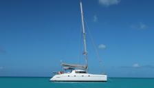 Fountaine Pajot Belize 43 : At anchor in Caribbean