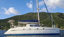 Fountaine Pajot Belize 43 : At anchor in Martinique