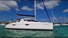 Fountaine Pajot Mahé 36 DUO : At anchor in Guadeloupe