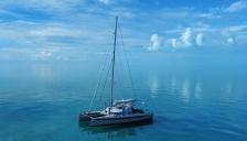 Swiss cat yachts S2C-55 : At anchor in Caribbean