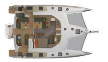 NEEL 47 : Deck and cockpit layout