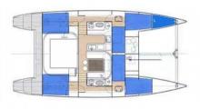 Punch 12.50 DC : Boat layout