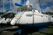 On boatyard - Fountaine Pajot Venezia 42, Occasion (1997) - Martinique (Ref 370)