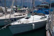 At berth in Le Marin - Jeanneau Sun Odyssey 37, Used (2001) - Martinique (Ref 189)