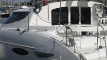 Lavezzi 40 in the marina - Fountaine Pajot Lavezzi 40, Used (2007) - Martinique (Ref 397)