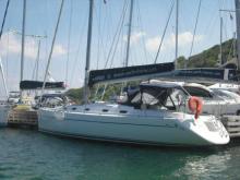 Harmony 42 in marina - Poncin Yachts Harmony 42, Used (2007) - Martinique (Ref 401)