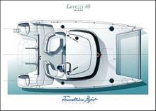 Deck layout - Fountaine Pajot Lavezzi 40 Maestro, Used (2006) - France (Ref 404)