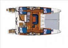 Boat layout - Catana Catana 47 Ocean Class, Used (2005) - Martinique (Ref 67)