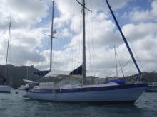 At anchor in Martinique - Morgan Yachts Morgan 41, Used (1973) - Martinique (Ref 444)