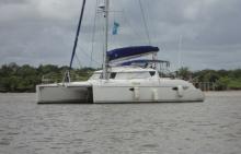 At anchor - Fountaine Pajot Lavezzi 40 Maestro, Used (2007) - Martinique (Ref 454)