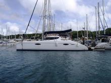 In the marina, Martinique - Fountaine Pajot Lavezzi 40, Used (2007) - Martinique (Ref 476)