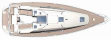 Sun Odyssey 36 I : Deck layout