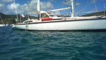 Anchorage in Martinique - Amel Santorin Ketch, Used (1993) - Martinique (Ref 209)