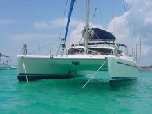 Mouialle au Marin en Martinique - Fountaine Pajot Athena 38, Used (2003) - Martinique (Ref 212)