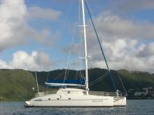 Au mouillage - Fountaine Pajot Bahia Maestro, Used (2003) - Martinique (Ref 213)