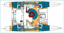 Athena 38 : Boat layout