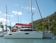 Orana 44 maestro At anchor - Fountaine Pajot Orana 44 Maestro, Used (2010) - Martinique (Ref 225)