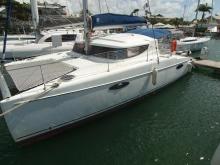 In marina  - Fountaine Pajot Mahe 36, Used (2006) - Martinique (Ref 252)