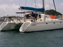 Au mouillage en Martinique - Fountaine Pajot Venezia 42, Used (1997) - Martinique (Ref 257)