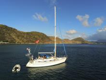 Bavaria 40 Ocean: At anchor