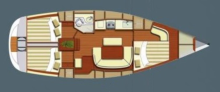 385 Grand' Large : Cabins layout