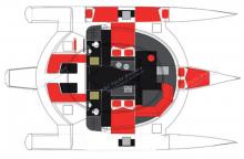 NEEL 45 Evolution : Cabin layout