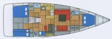 RM 1350 : Cabins layout