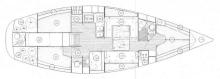 Sun Fizz : Cabins layout