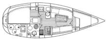 Sun Light 30 : Cabins layout