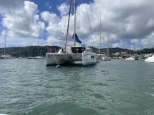 Robertson & Cain Leopard 40 : Marin anchorage in Martinique