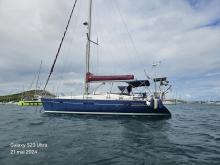 Bénéteau Oceanis 411 Celebration : At anchor in Martinique