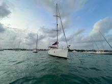 Bénéteau Oceanis 411 Clipper : At anchor