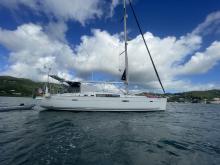 Bénéteau Ocenais 46 : At anchor in Martinique