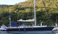 Sun Odyssey 43: At anchor