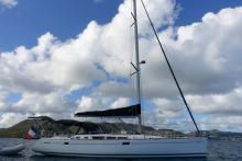 Jeanneau Sun Odyssey 49 : At anchor off Sainte Anne, Martinique