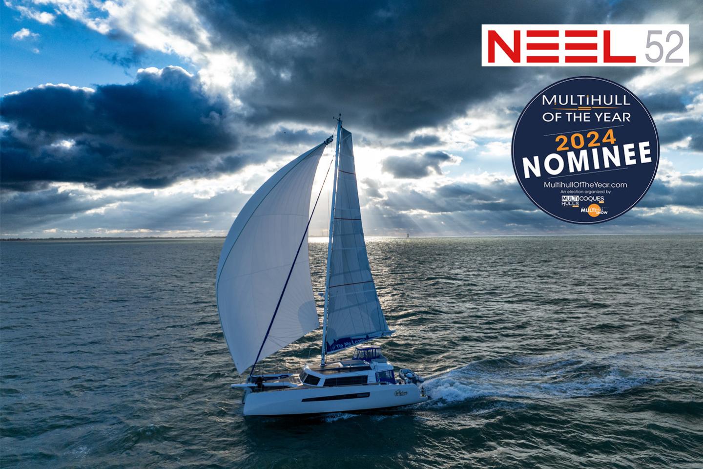 NEEL 52 nominated for the Multihull of the Year! 