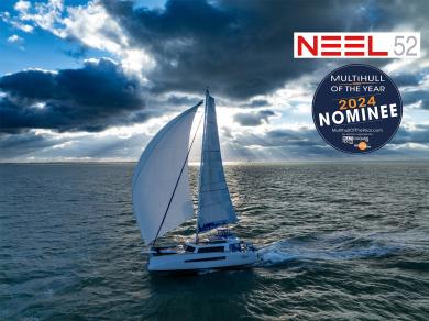 NEEL 52 nominated for the Multihull of the Year! 